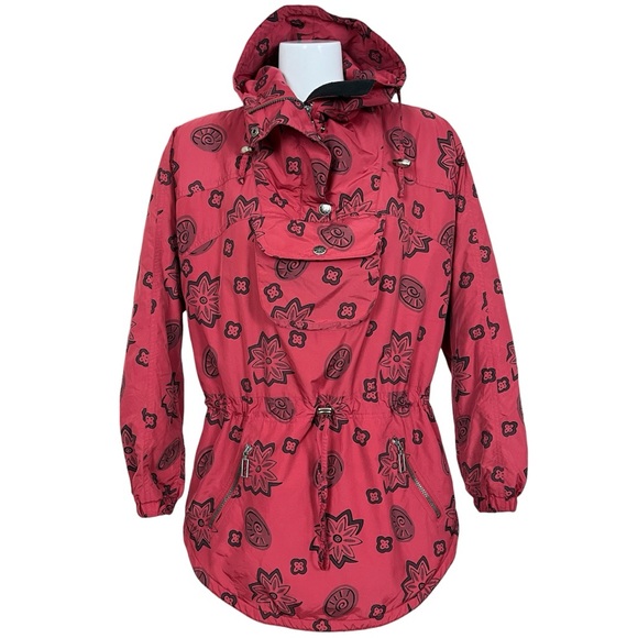 L.L. Bean Vintage Drawcord Waist Foldable Hood Insulated Pullover Anorak/Parka - Picture 1 of 16